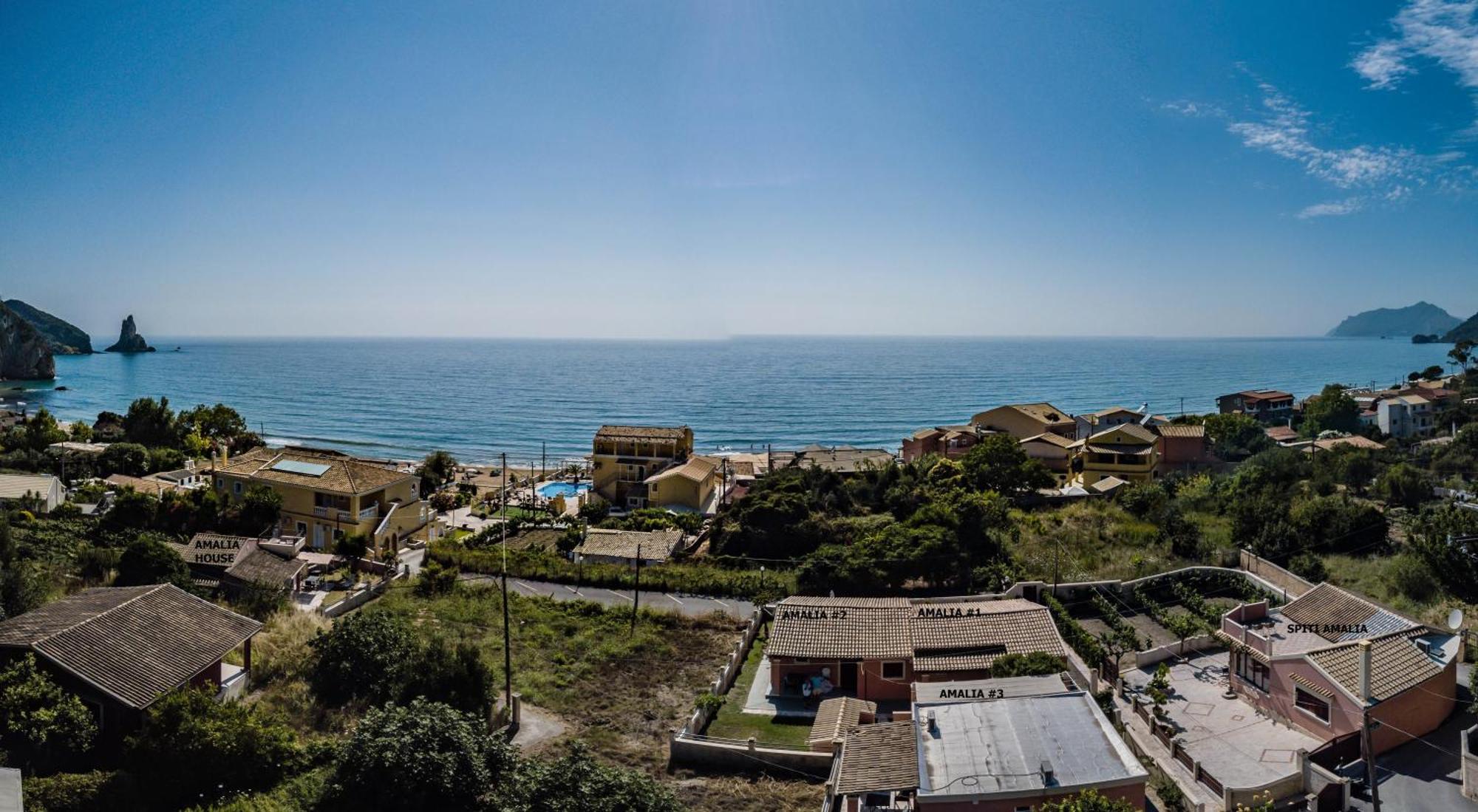Amalia Cottages Agios Gordios  Exterior photo